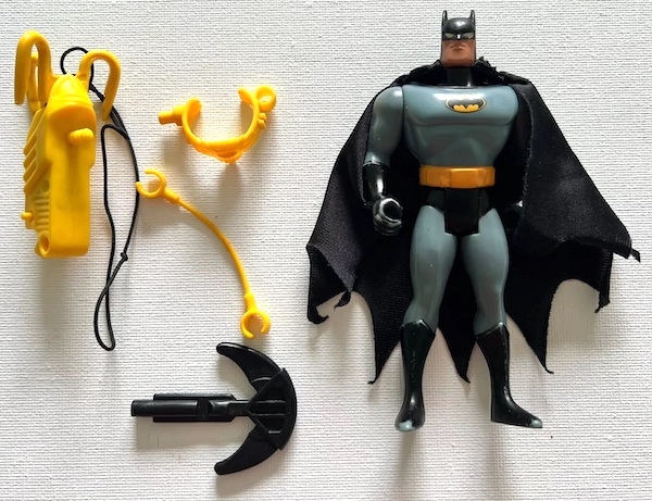 Batman the Animated Series Series 1 Combat Belt Batman UK Version out of the pack. Click to value yours, or sell for cash