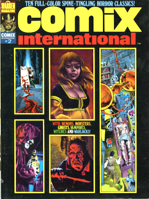 Comix International #2: Warren magazine; Vampire story. Click to sell or value yours