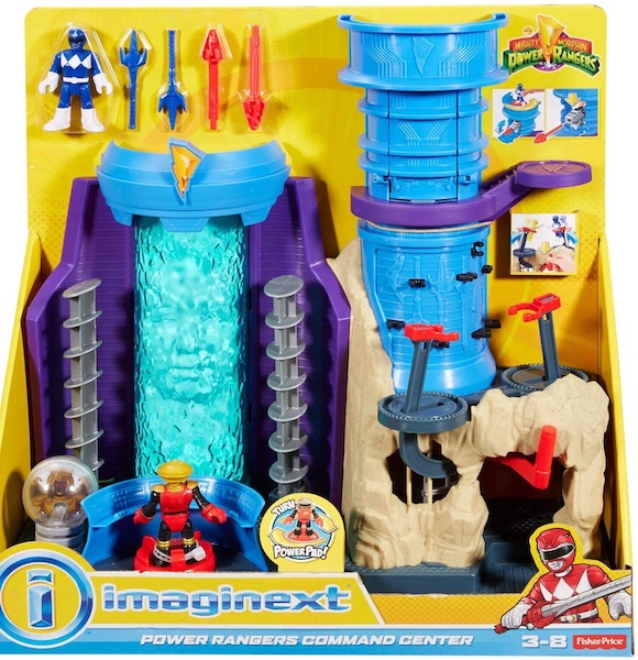 Imaginext Mighty Morphin Power Rangers Command Center Playset. Click for a free appraisal