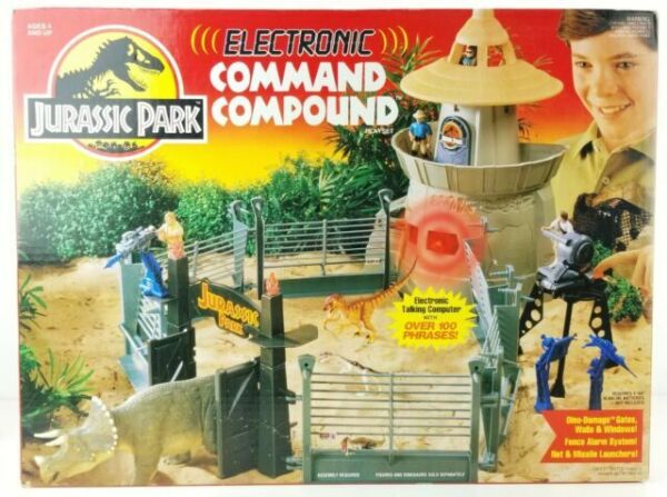 Jurassic Park Electronic Command Compound Center Playset
