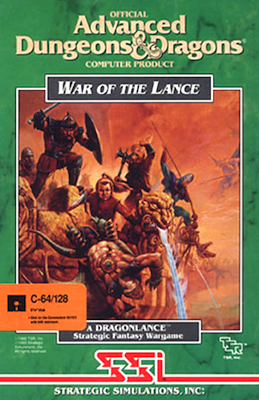 Commodore C64 War of the Lance (1989). Click to sell or appraise yours
