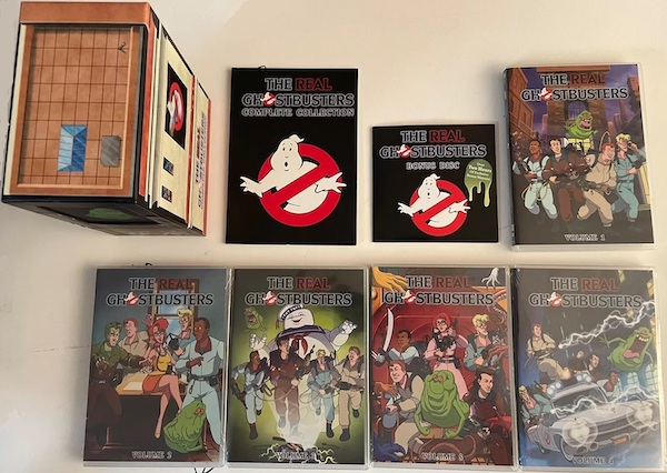 The Real Ghostbusters The Complete Series DVD 25-Disc Set out of the box