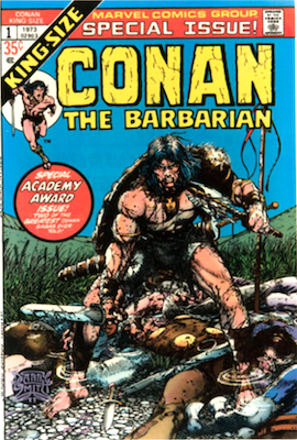 Conan the Barbarian Annual #1: Barry Windsor-Smith cover. Click to value yours