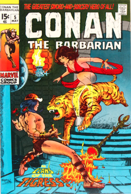 Conan the Barbarian #5. Click to value your Conan comic books