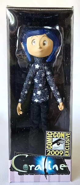 2009 SDCC Comic Con Exclusive Coraline NECA Action Figure (In Star Sweater). Click to value yours