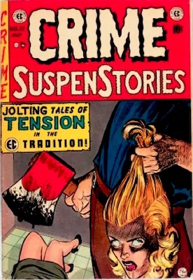 Crime SuspenStories #22: Classic decapitation cover