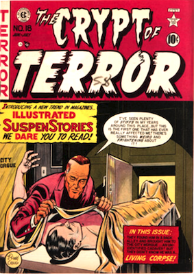 Top 20 EC Horror Comics by Value