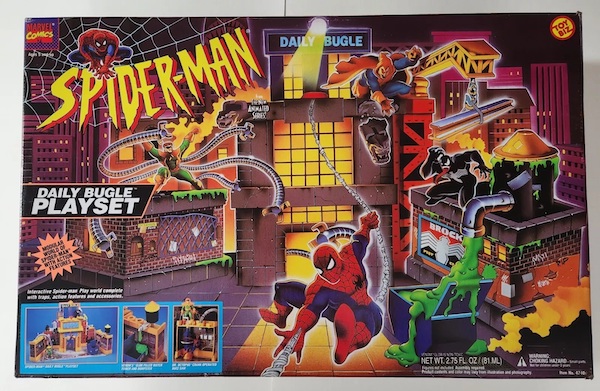 Spider-Man the Animated Daily Bugle Playset. Click to value yours