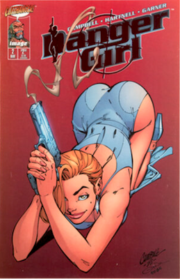 Danger Girl #2 Ruby Red Smoking Gun Variant. Click to value yours, or sell