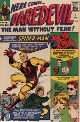 Daredevil #1: Origin and First Appearance of Matt Murdock. Click to have your copy valued FREE!