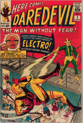 Daredevil #2: Electro crossover, Fantastic Four appearance. Click for a free valuation
