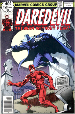 Daredevil #158: Frank Miller art begins
