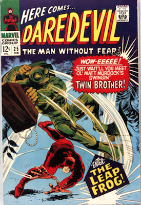 Daredevil #25: 1st Leap-Frog