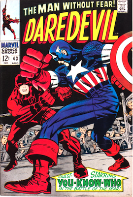 Daredevil #43: Daredevil vs Captain America