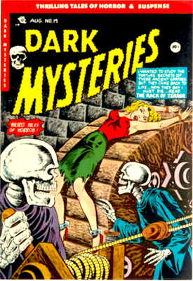 Dark Mysteries #19: Classic torture cover