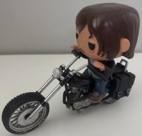 Funko Pop Rides Walking Dead Daryl Dixon's Chopper out of the box