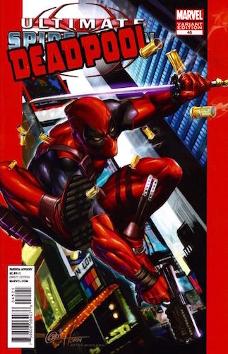Deadpool 45 Variant Edition by Greg Horn (2011). Click to sell or value one
