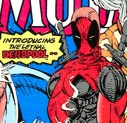 Deadpool Comic Books: His First Cover, New Mutants #98