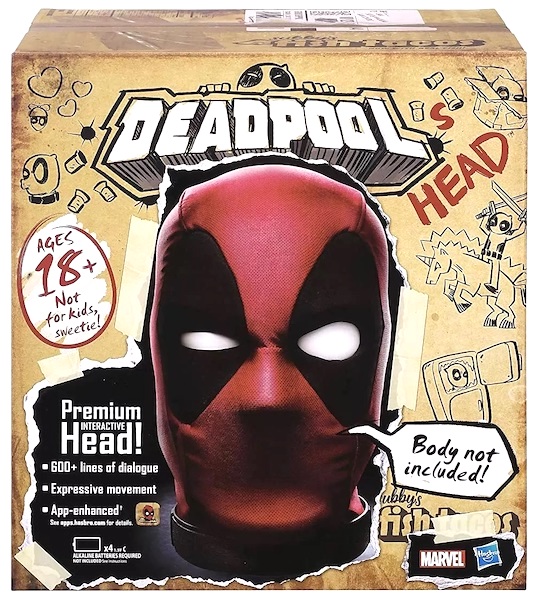 Marvel Legends Series Deadpool's Premium Interactive Head. Click to appraise yours