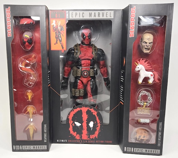 Marvel 1/4 Scale Ultimate Deadpool. Click to value or sell yours