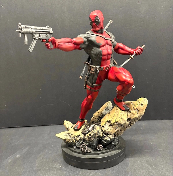 Bowen Deadpool Statue out of the box. Click to sell one