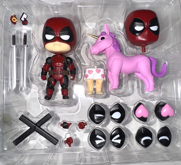 Nendoroid Deadpool #662 DX Ver Figure open box. Click to value or sell yours