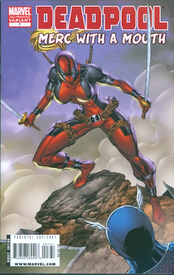 Deadpool Merc With a Mouth #7: 1st Lady Deadpool. 3rd printing. Click for values