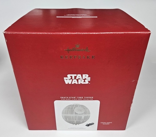 2022 Hallmark Star Wars Death Star Tree Topper. Click to value or sell one