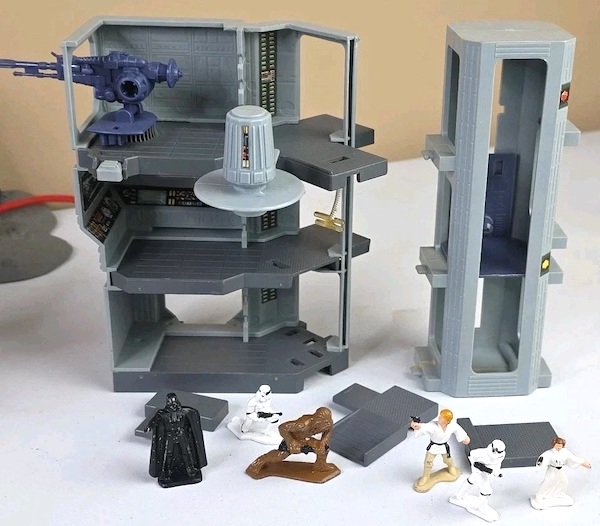 Star Wars Micro Collection Death Star Escape assembled. Click to sell or value one