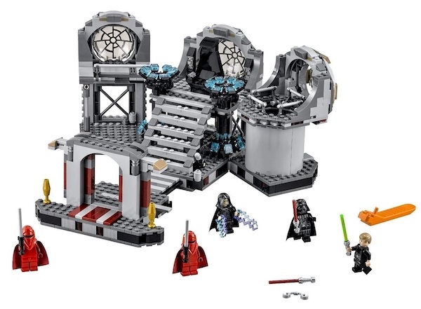 LEGO Star Wars 75093 Death Star Final Duel assembled. Click to value yours