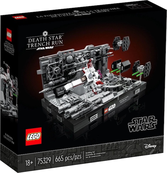 LEGO Star Wars 75329 Death Star Trench Run Diorama. Click to value yours