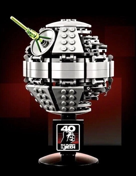 LEGO Star Wars 40591 Death Star II assembled. Click to value yours
