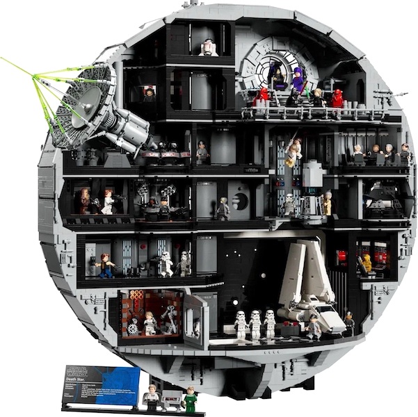LEGO Star Wars 75419 Death Star assembled. Click to value or sell one