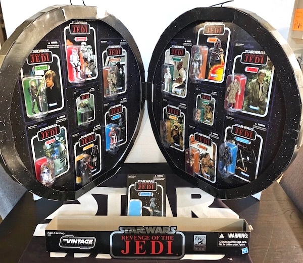 SDCC 2011 Star Wars Revenge of the Jedi Vintage Collection Death Star open. Click to value or sell yours