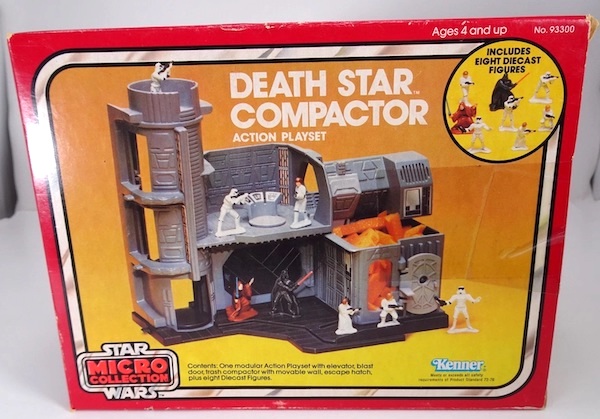 Kenner Star Wars Micro Death Star Compactor. Click to value or sell yours