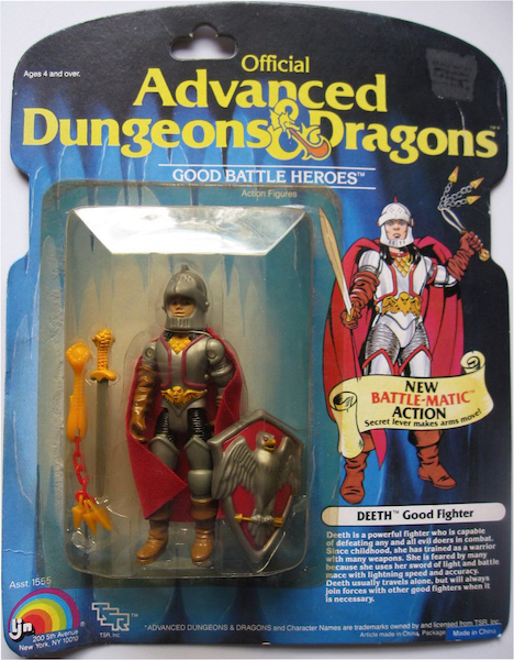 Advanced Dungeons and Dragons action figures Deeth (Battle-Matic)