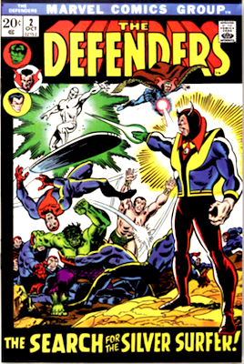 Defenders #2: Silver Surfer crossover
