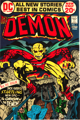 Demon #1: Jack Kirby art