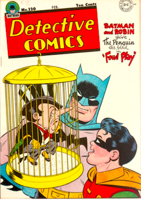 Detective Comics #120: Classic Penguin cover. Click to appraise or sell one