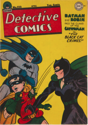 Detective Comics #122: 1st Catwoman Cover. Click for a free valuatiom