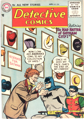 Detective Comics #230: Brief origin begins