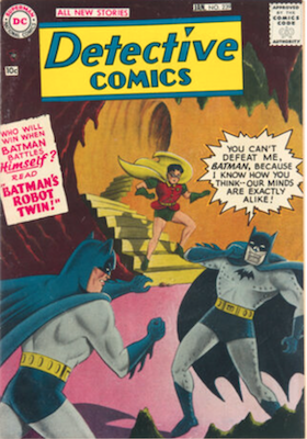 Detective Comics #239: Batman's robot twin. Click to sell or appraise your best sci-fi comics