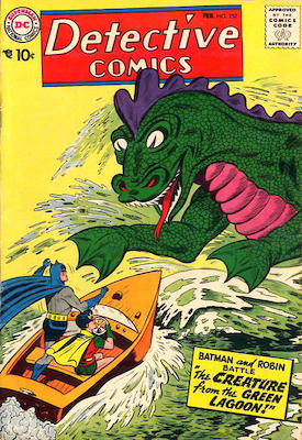 Detective Comics #252: Sea Monster cover story