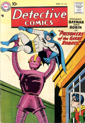 Detective Comics #258: Batman vs robot cover. Click to sell one today