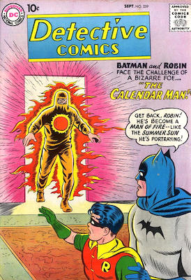 Detective Comics #259: 1st Calendar Man