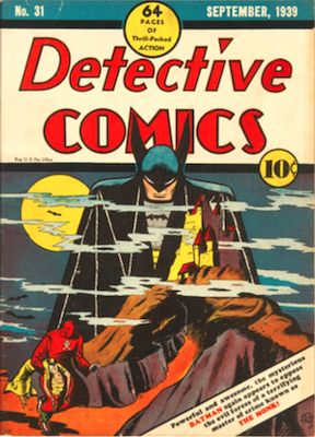 Detective Comics #31: Classic cover. Click for a free valuation