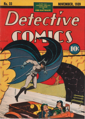 Detective Comics #33: Origin of Batman. Click for an appraisal