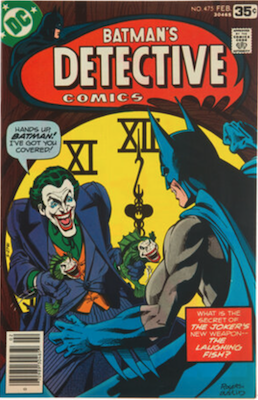 Detective Comics #475: Classic Joker cover story. Click for values