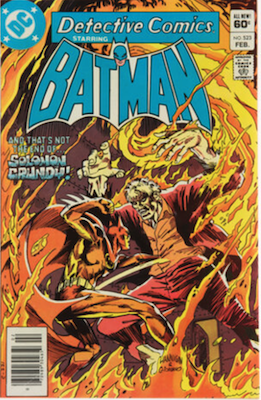 Detective Comics #523: 1st Killer Croc cameo. Click for values