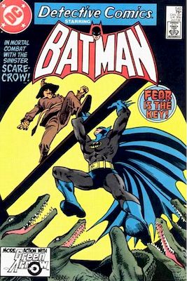 Detective Comics #540: Scarecrow cover. Click to value yours